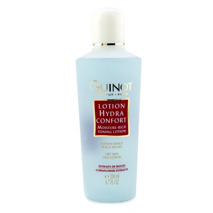 Guinot тонизирующий лосьон для лица с увлажняющей формулой 200 мл для сухой и чувствительной кожи