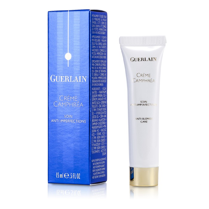 Крем для лица Guerlain Issima Camphrea с камфорой, 15 мл — для проблемной кожи, сужение пор, против воспалений