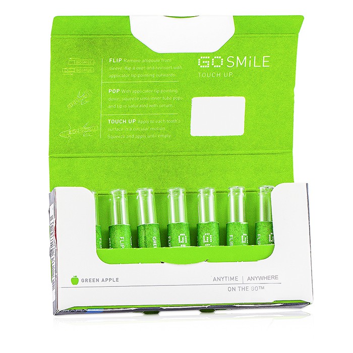 Gosmile ампулы для сияющей улыбки с ароматом зеленого яблока, 7x0.59 мл