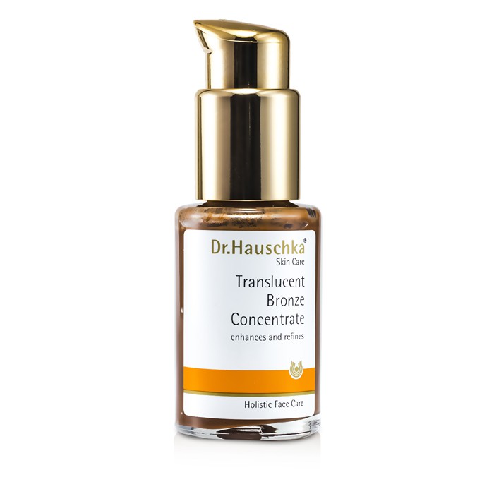 Прозрачный бронзовый концентрат для лица с ухаживающими компонентами, 30 мл