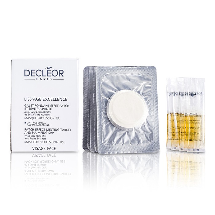 Маска для лица Decleor Liss'Age Excellence с лифтинг-эффектом для зрелой кожи, 5 доз