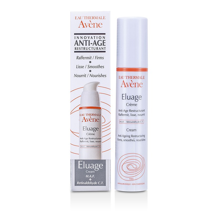 Крем Avene Элюаж с гиалуроновой кислотой для лица 30 мл, антивозрастной, для нормальной и чувствительной кожи