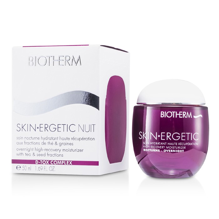 Ночной увлажняющий крем Biotherm с экстрактами чая для восстановления кожи 50 мл