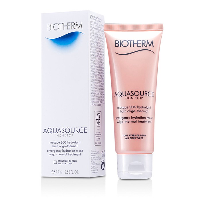 Biotherm увлажняющая маска для лица Aquasource Non Stop 75 мл
