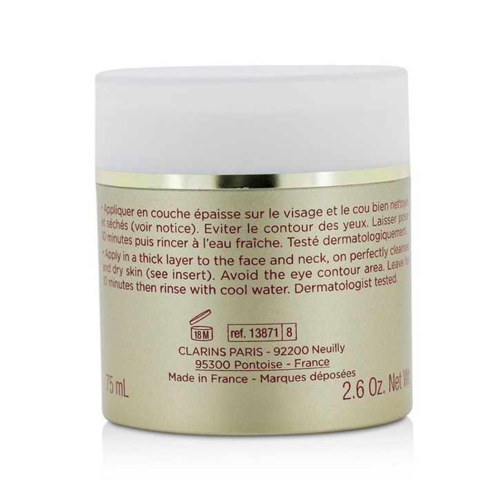 Clarins восстанавливающая маска для лица с экстрактами ячменя и гинкго 75 мл