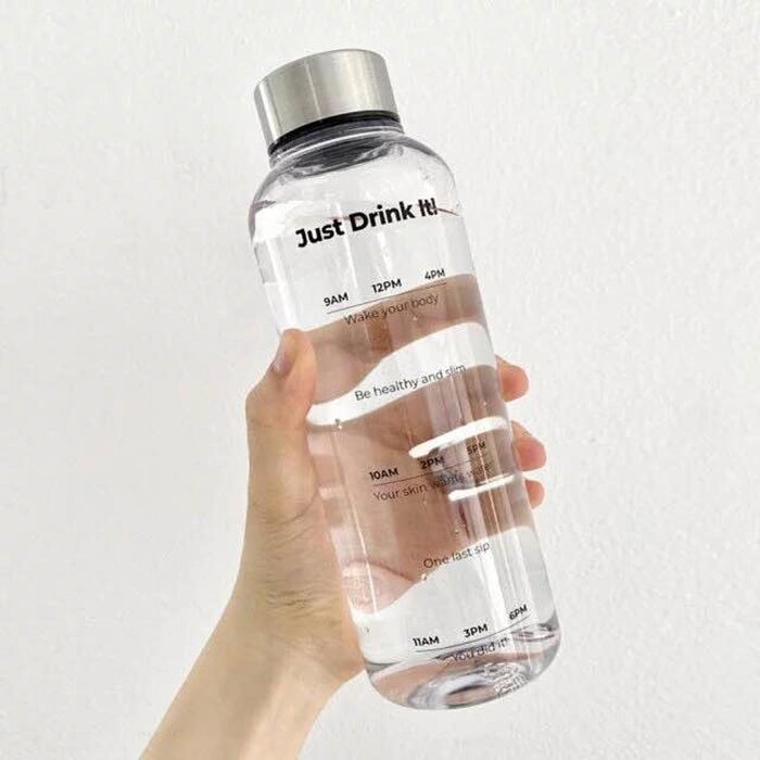 Умная бутылка для воды TimeBottle с временными метками, 500мл – экосолución для здоровых привычек