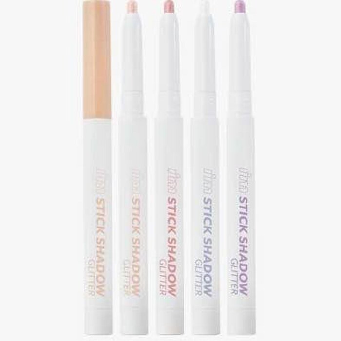 Тени для век I'M MEME Stick Shadow Glitter с блестками, 4 г, оттенок Летний Фиолетовый