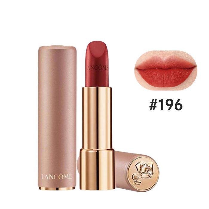 Помада Lancome L'Absolu Rouge Intimatte 196 Chili Cocoa с мягким матовым финишем для губ 3,4 г