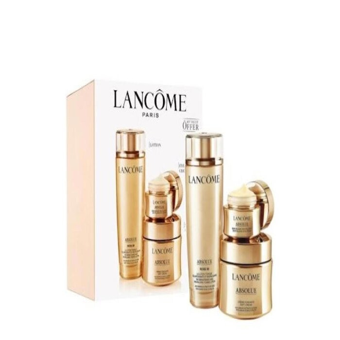 Подарочный набор для глубокого омоложения кожи с экстрактом розы Lancome, 3 шт.