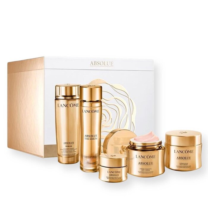 Набор увлажняющих средств для лица Lancome Absolue, 5 предметов (кремы и эссенции)