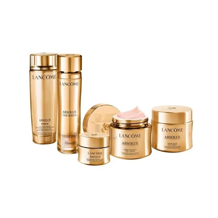 Набор увлажняющих средств для лица Lancome Absolue, 5 предметов (кремы и эссенции)