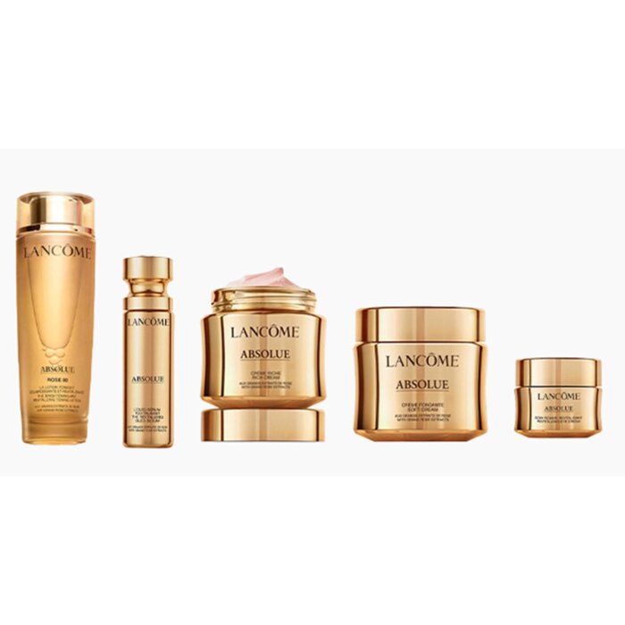 Набор увлажняющих средств для лица Lancome Absolue, 5 предметов (кремы и эссенции)