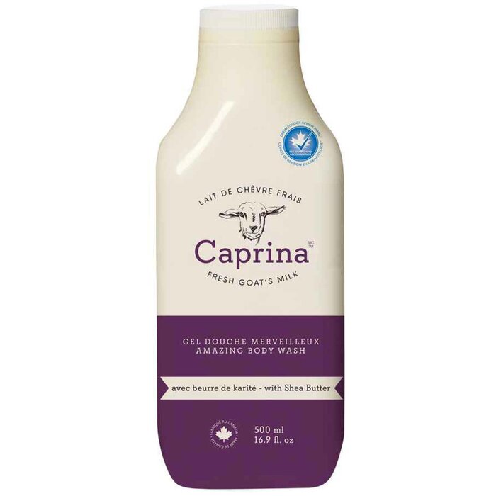 Очищающий гель для тела с маслом ши Caprina, 500 мл