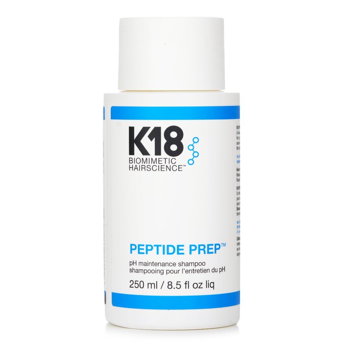 Шампунь K18 Peptide Prep для поддержания pH с пептидами для окрашенных и поврежденных волос, 250 мл