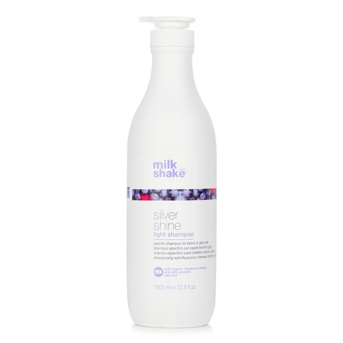 Шампунь Silver Shine Light с экстрактом молока и пантенолом для светлых и седых волос, 1000 мл