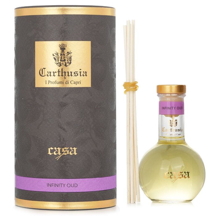 Ароматический диффузор Carthusia Infinity Oud 100 мл — цветочно-пряный, для дома, создает уютную атмосферу