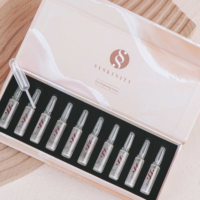 Сыворотка для осветления кожи SYSKINITY с натуральными экстрактами, 25 мл