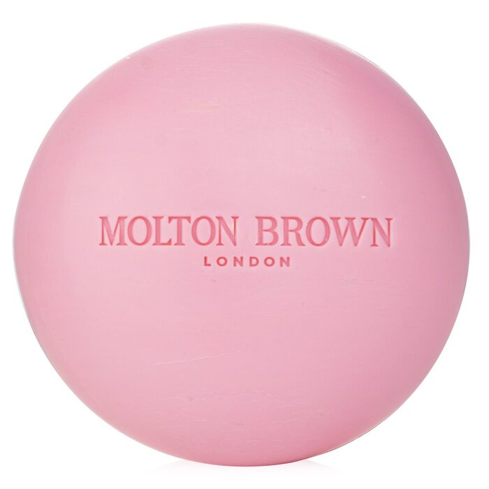 Мыло для рук и тела Molton Brown с маслом ши и жожоба, ревеневый и розовый аромат, 150 г