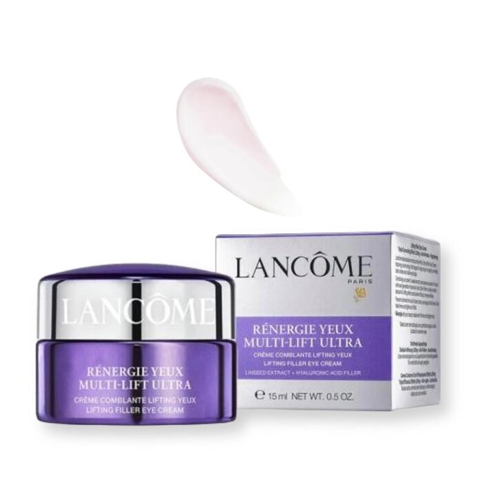 Крем для контура глаз Lancome с экстрактом льна и тетрапептидами, 15 мл