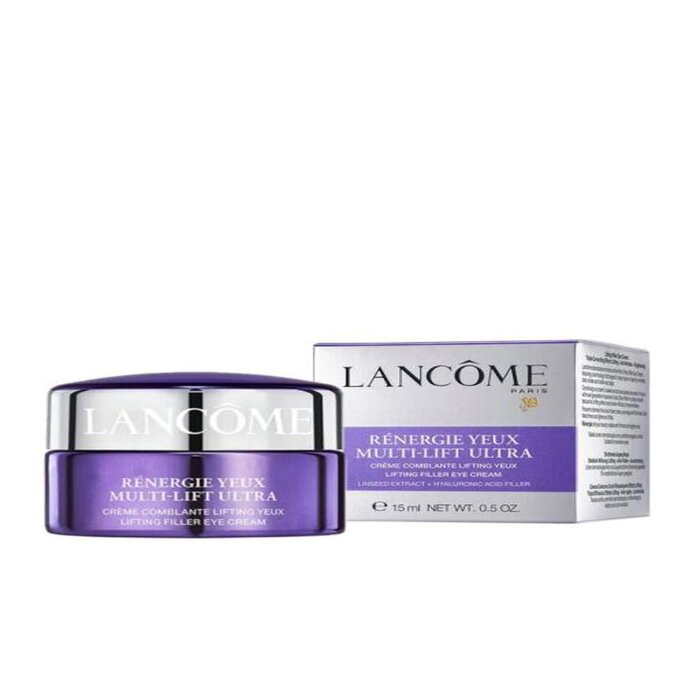 Крем для контура глаз Lancome с экстрактом льна и тетрапептидами, 15 мл