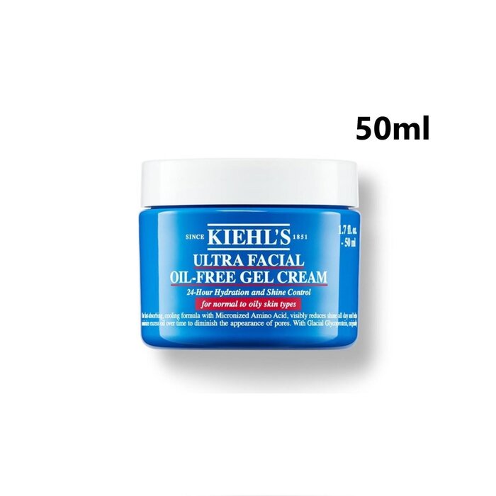 Увлажняющий гель-крем Kiehl's с экстрактом огурца для лица, 50 мл