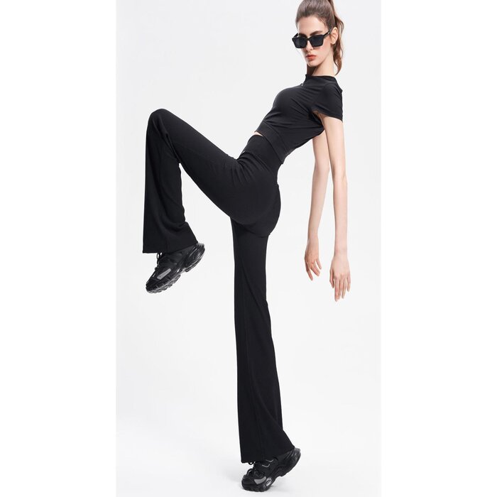 Футболка Titika из быстросохнущего материала, черная, размер M