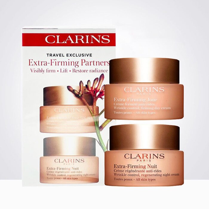 Подарочный набор Clarins с лифтинг-эффектом для лица, 50 мл + 50 мл