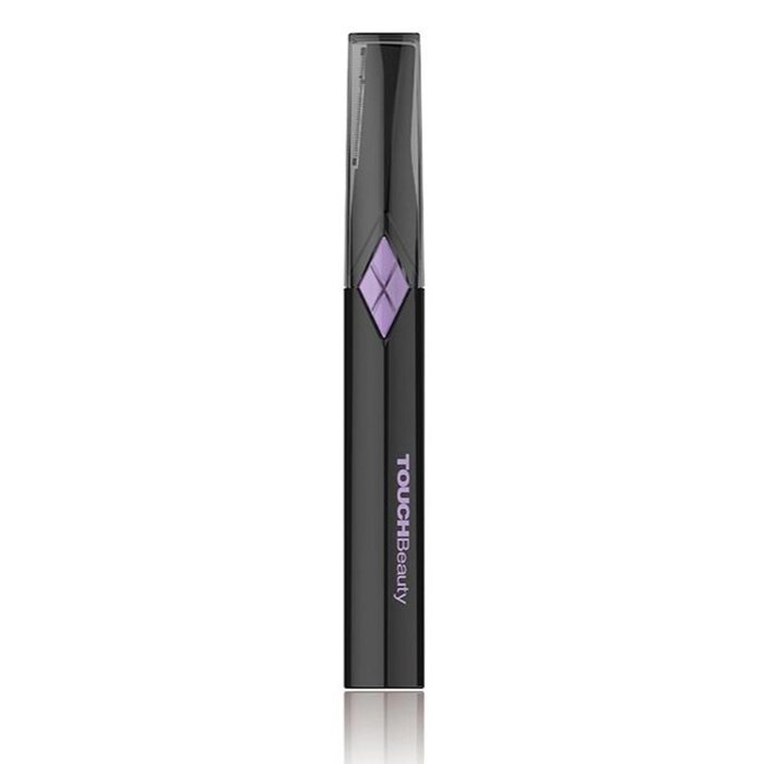 Электрический триммер для коррекции бровей и удаления волос TOUCHBeauty, черный, 1 шт.