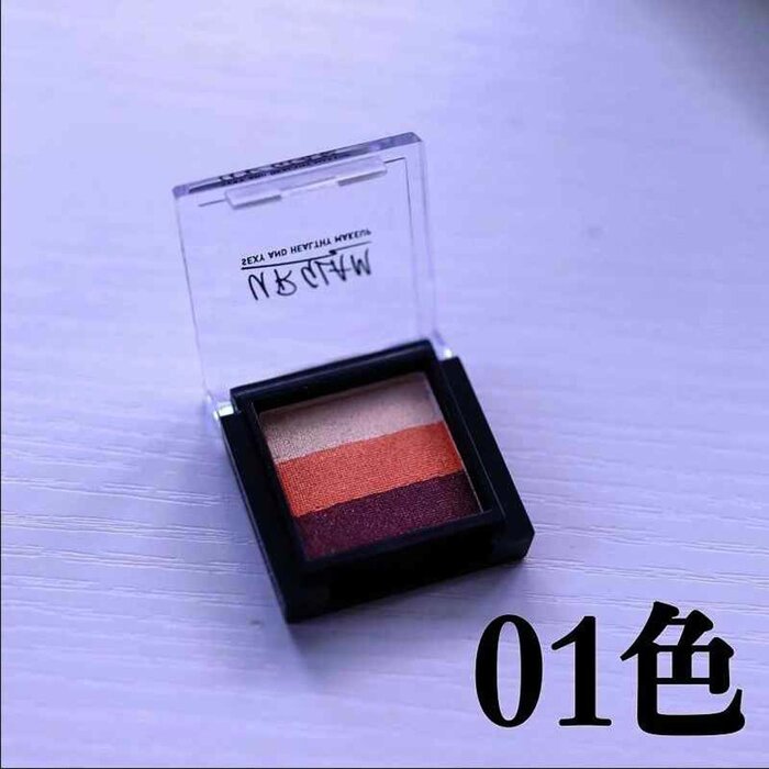Палитра теней для век UR GLAM с перламутровым эффектом, 4 оттенка, MBOR-02