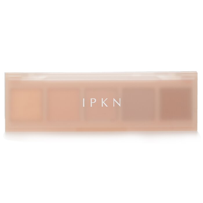 Палетка теней для век IPKN Natural Mute, 5 г - нежные нюдовые оттенки для естественного макияжа