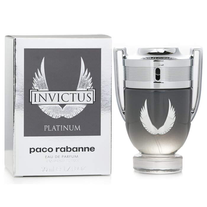 Paco Rabanne Invictus Platinum парфюм для мужчин 100 мл, восточно-древесный аромат с грейпфрутом и мускусом