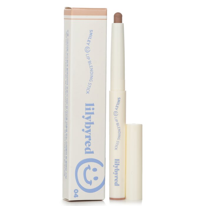 Карандаш для губ Lilybyred Smiley Lip Blending Stick #04, 0.8 г, увлажняющий, яркий цвет