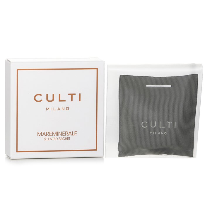 Ароматизатор для автомобиля CULTI MILANO саше "Mareminerale" 1 шт. — свежесть морского аккорда и минерализованного мускуса
