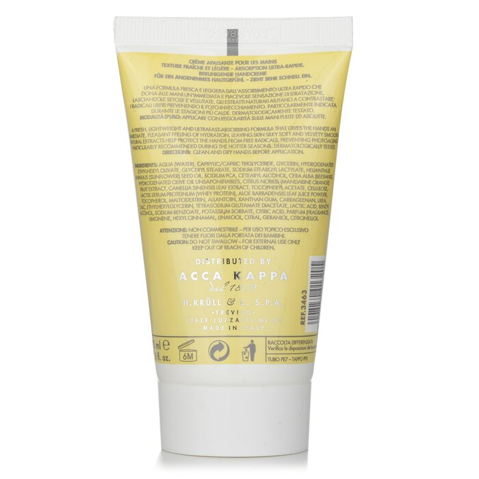 Green Mandarin Hand Cream 75ml/2.5oz