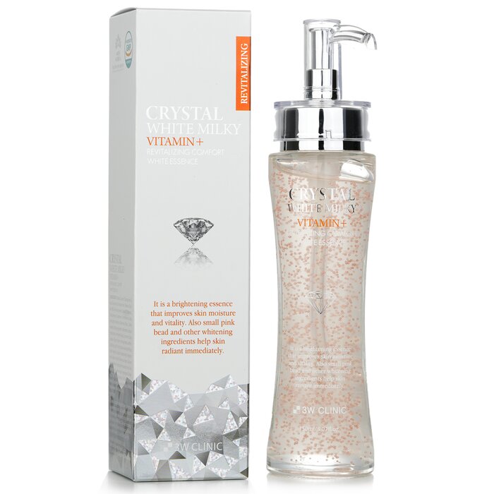 Эссенция для сияния кожи с витаминами, 150 мл 3W Clinic Crystal White Milky