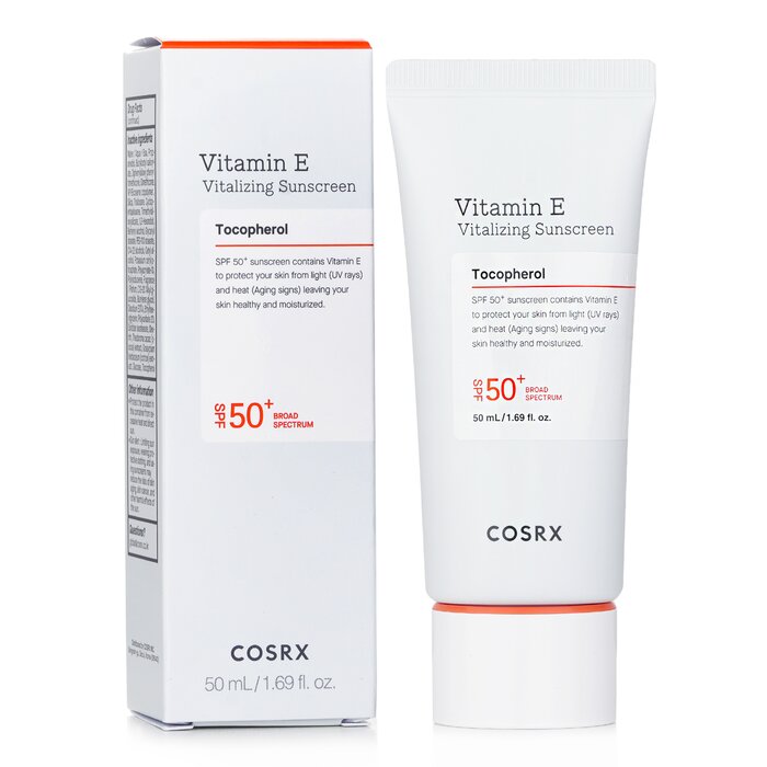 Солнцезащитная эмульсия COSRX с витамином E SPF 50+ для лица, 50 мл
