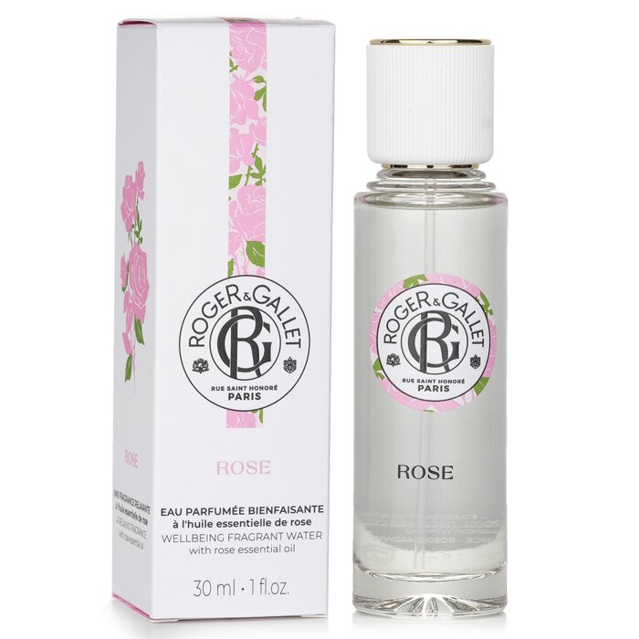 Парфюмерная вода Roger & Gallet «Розовое благополучие» 30 мл с экстрактом розы для создания атмосферы уюта
