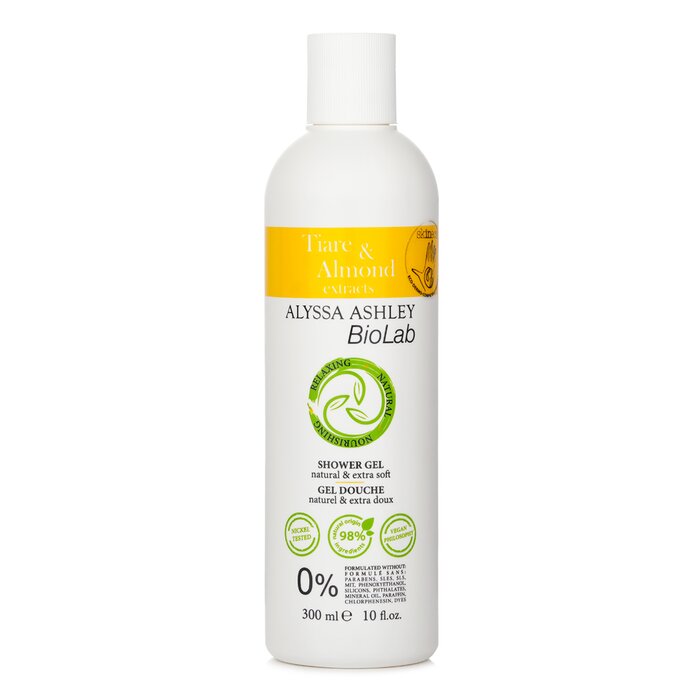 Biolab Tiarè & Almond Shower Gel 300ml/10oz