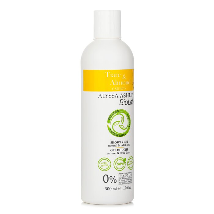 Biolab Tiarè & Almond Shower Gel 300ml/10oz