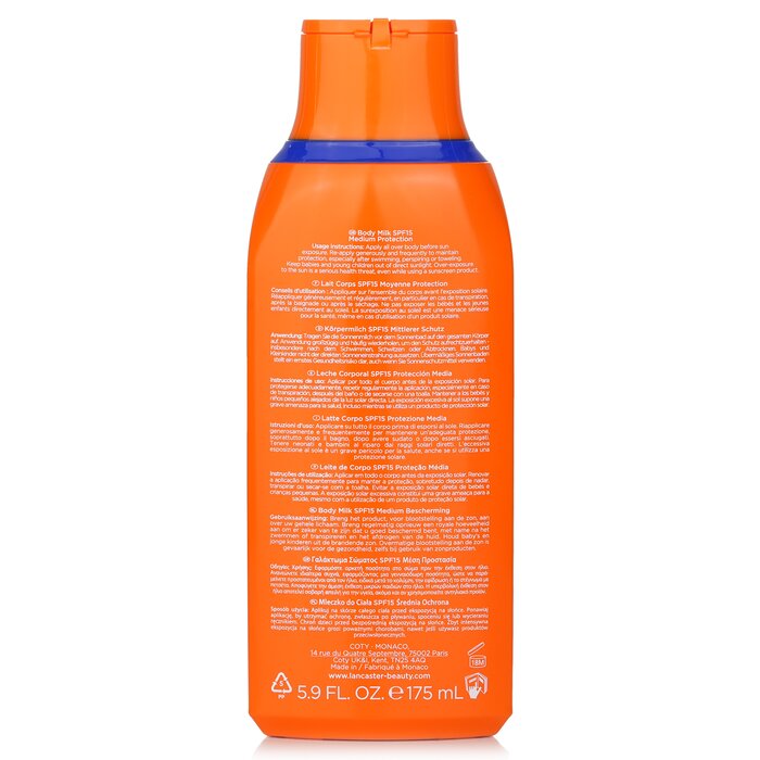 Lancaster молочко для тела с SPF 15 и системой Sun Repair, 175 мл