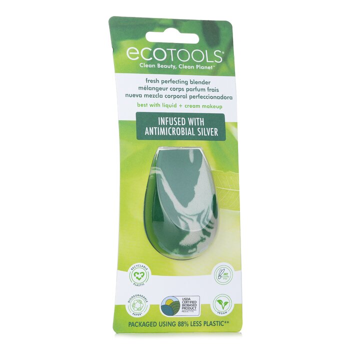 Блендер EcoTools для макияжа, универсальный, из экологичных материалов, для всех типов кожи, 1 шт.