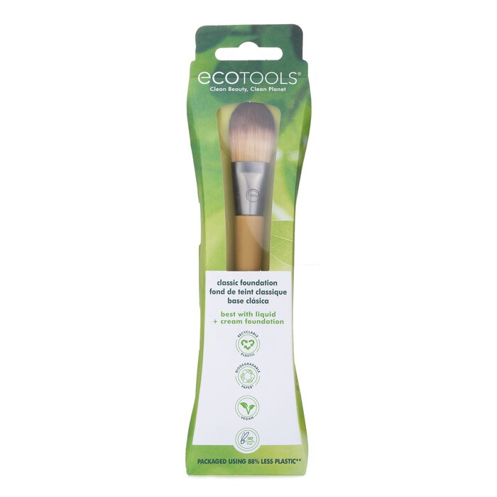 Кисть для тонального крема EcoTools из переработанных материалов