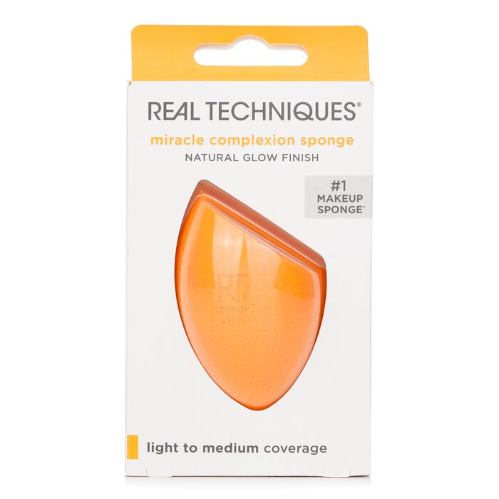 Губка для макияжа Real Techniques Miracle Complexion с трёхточечной технологией, для всех типов кожи