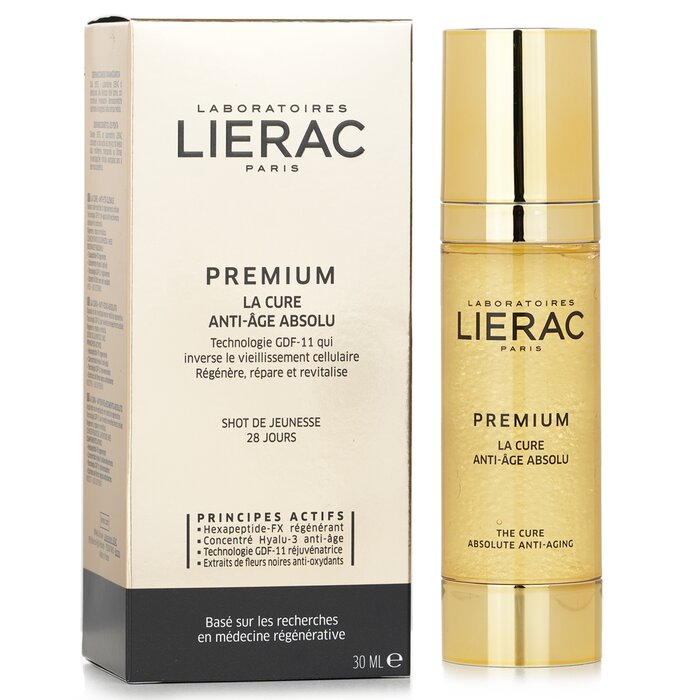 Сыворотка Lierac Premium против старения с растительными экстрактами для лица и шеи, 30 мл