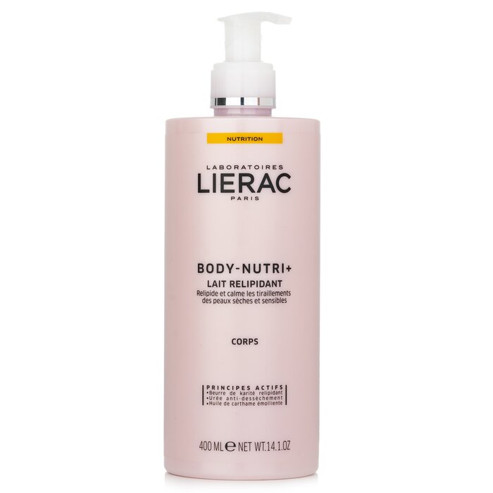 Молочко для тела Lierac Nutri+ с 7% мочевиной, 400 мл для восстановления и увлажнения сухой кожи
