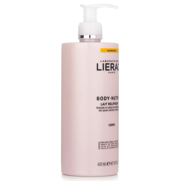 Молочко для тела Lierac Nutri+ с 7% мочевиной, 400 мл для восстановления и увлажнения сухой кожи