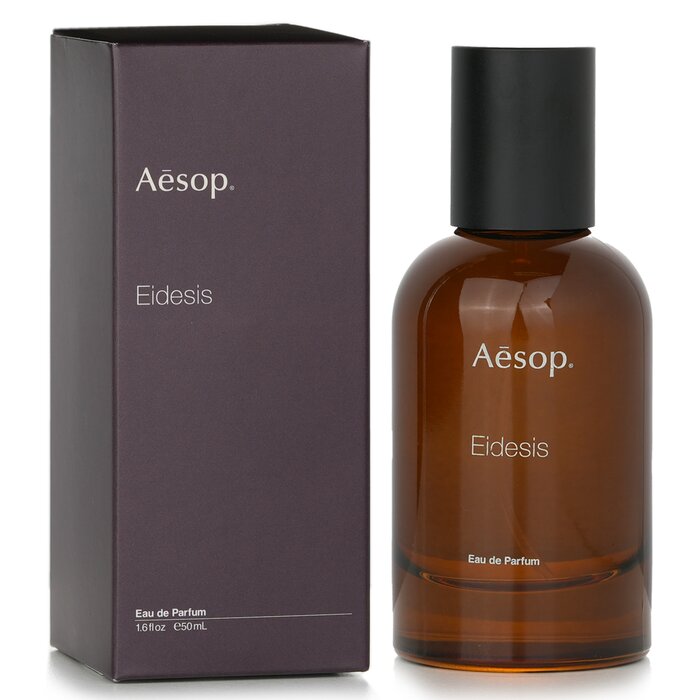 Aesop Eidesis парфюм 50 мл — древесно-пряный аромат с нотами петитгрейна и сандала, вдохновляющий на новые ощущения