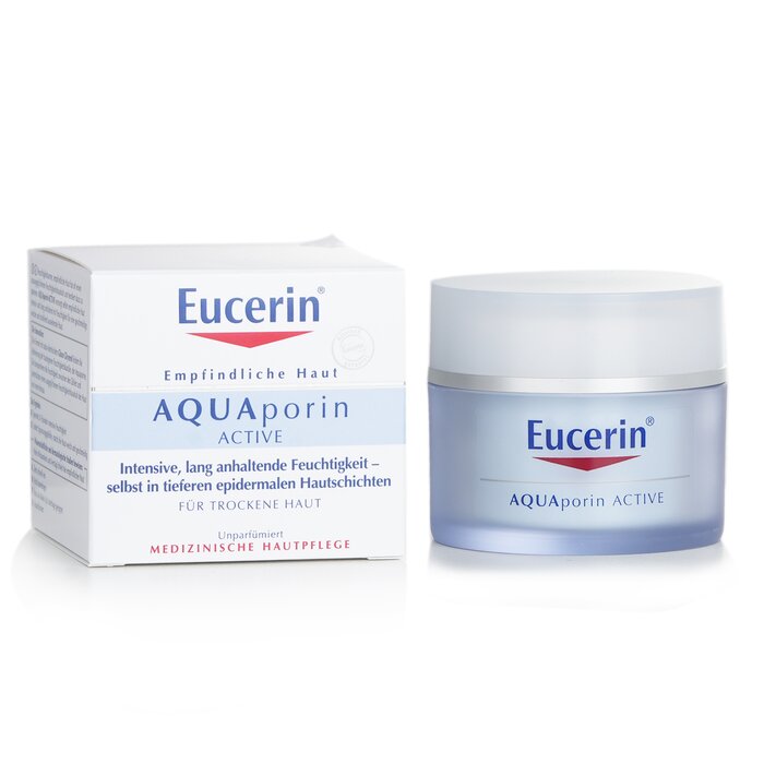 Eucerin увлажняющий крем для лица с глюкоглицерином, для сухой и чувствительной кожи, 50 мл