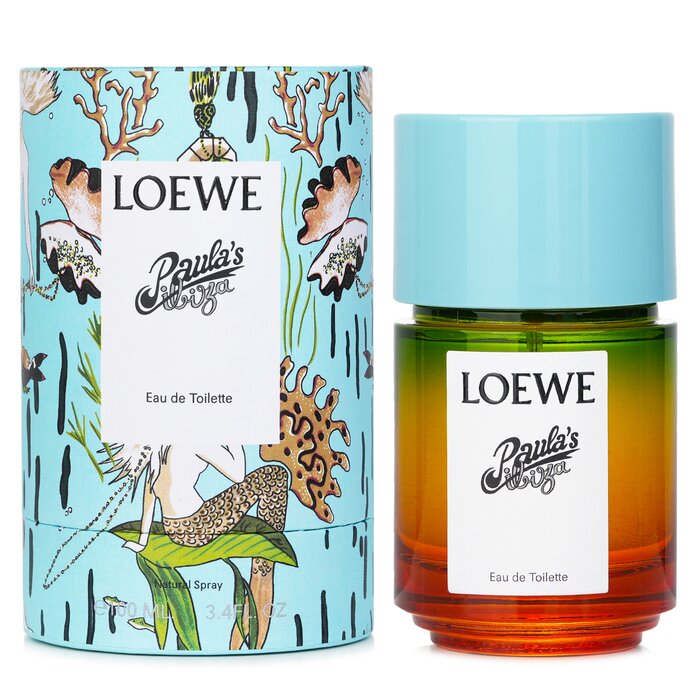 Парфюмерная вода Loewe Paula's Ibiza 100 мл — свежий фруктовый аромат для лета с нотами бергамота и жасмина