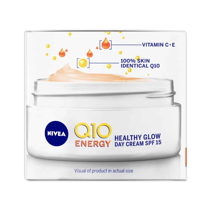 Крем для лица Nivea Q10 Energy с гуараной, для сияния кожи, 50 мл